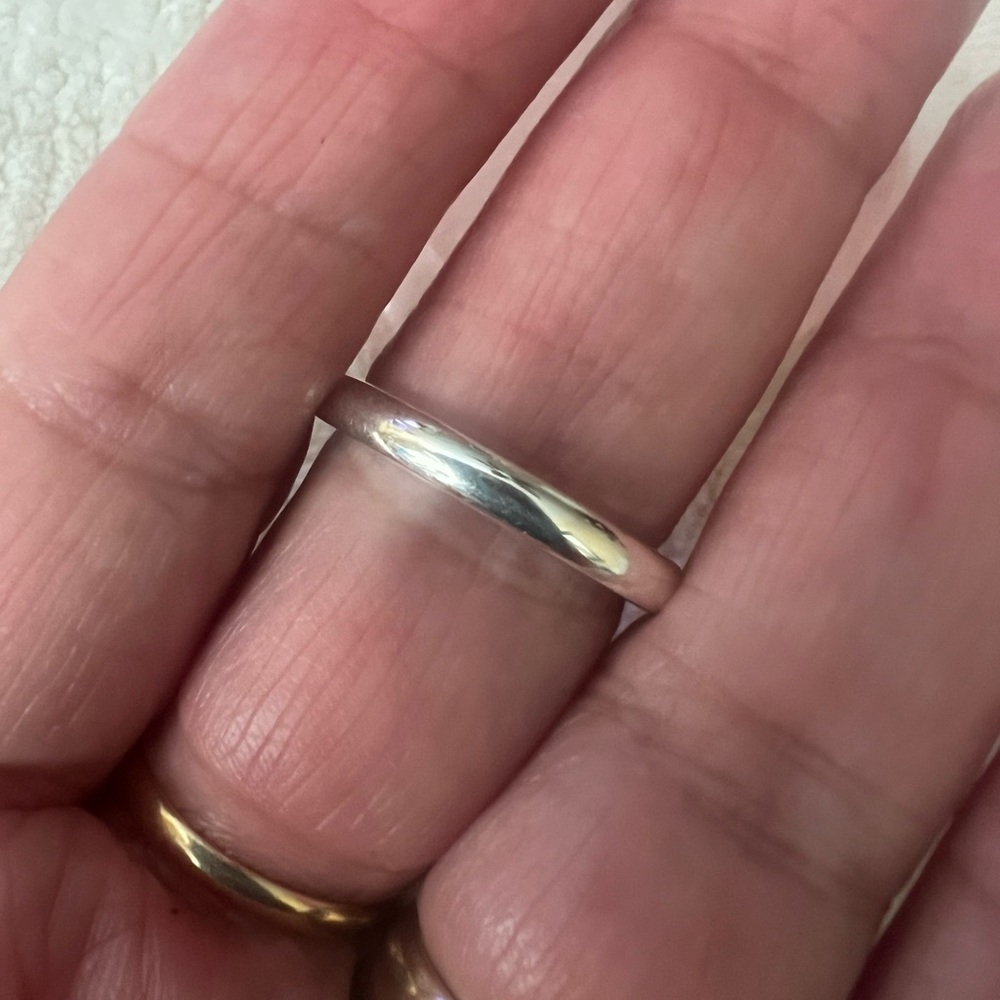 NWOT Lorenzo/Michelle Albala .925 Designer Silver Band Ring